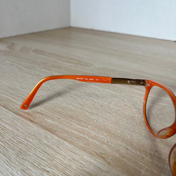 Escada VES378 Col.0AMX Eyeglasses Brown Orange Frames Excellent Cond 53-16-140 main image 8